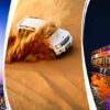 Dubai City Tour, Desert Safari Et Marina Dhow Cruise Dinner