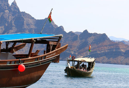 Khasab Journée Dhow Croisière à Khor Sham avec déjeuner,